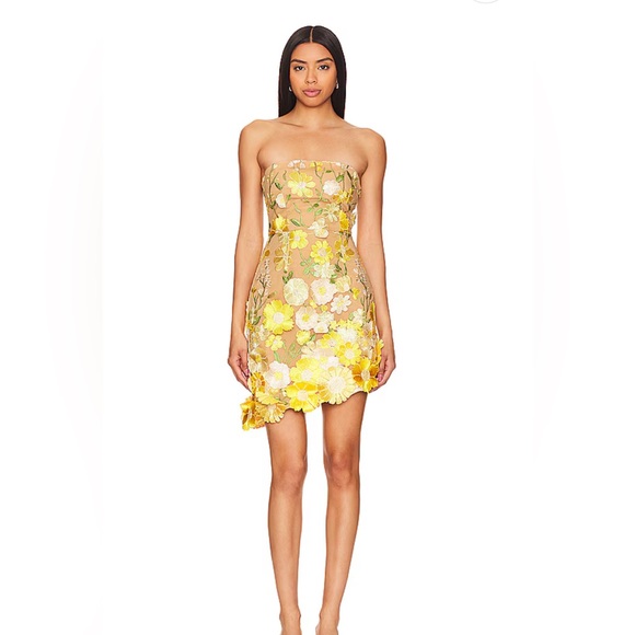 Elliatt Dresses & Skirts - New Age Dress in Yellow Multi
ELLIATT